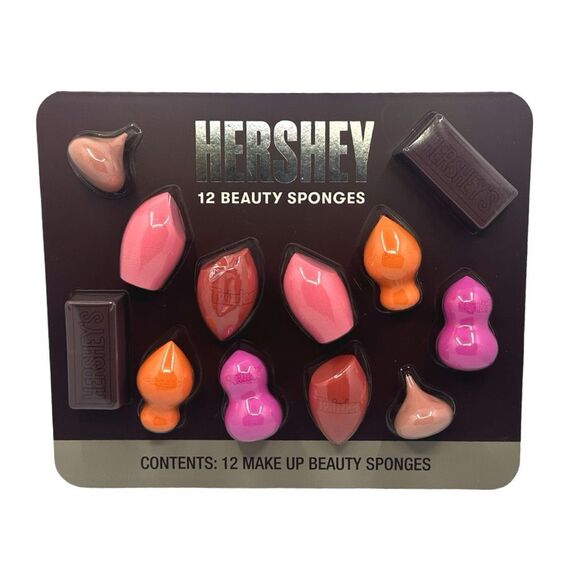 Hershey 12 Beauty Blender Make-Up Sponges - Picture 1 of 2